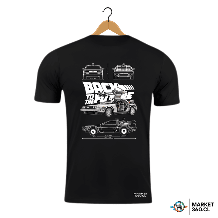 Volver al Futuro - Polera Estampada Premium 1