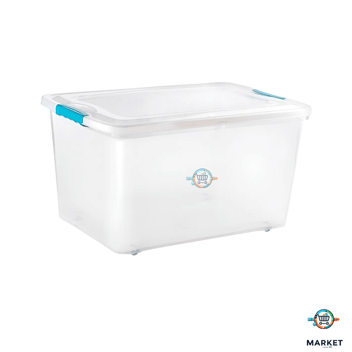 Caja Organizadora 38 Litros Con Ruedas 1