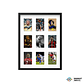 Cuadro Decorativo Fútbol Legends 48x63 cm – Estilo Premium - Miniatura 1