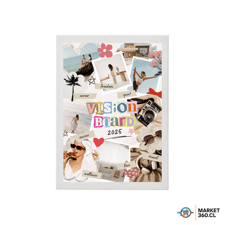 Visión Board 2025-2026 – Cuadro de Inspiración y Metas 21x30 CM 1