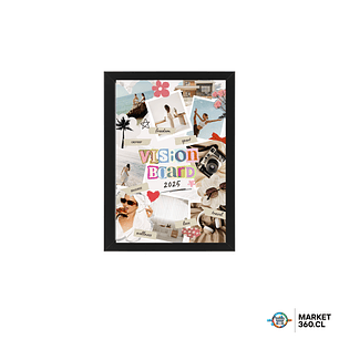Visión Board 2025-2026 – Cuadro de Inspiración y Metas 21x30 CM