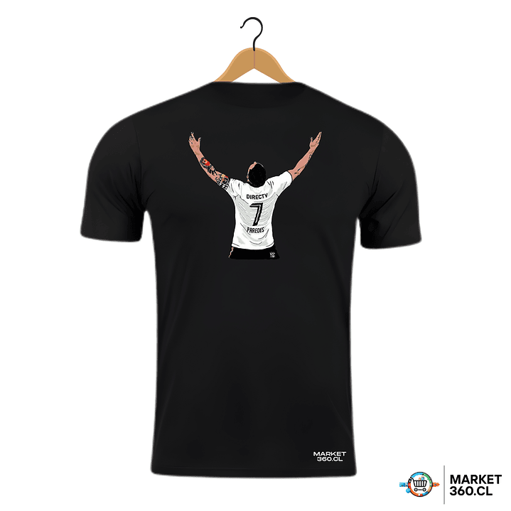 Polera Exclusiva Colo Colo – Diseño Esteban Paredes 1