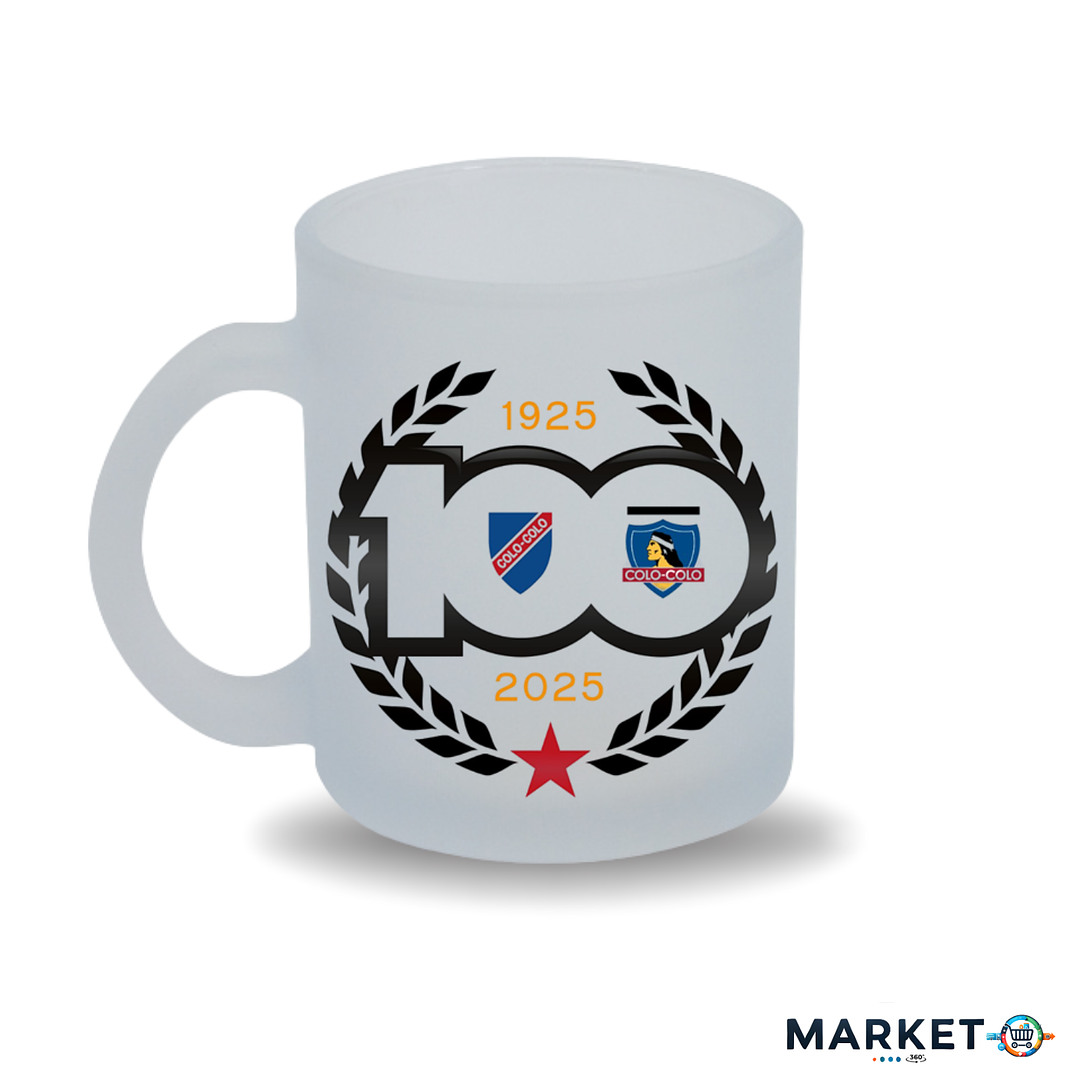 Tazón Conmemorativo Colo Colo 100 Años - Glass Empavonado 1