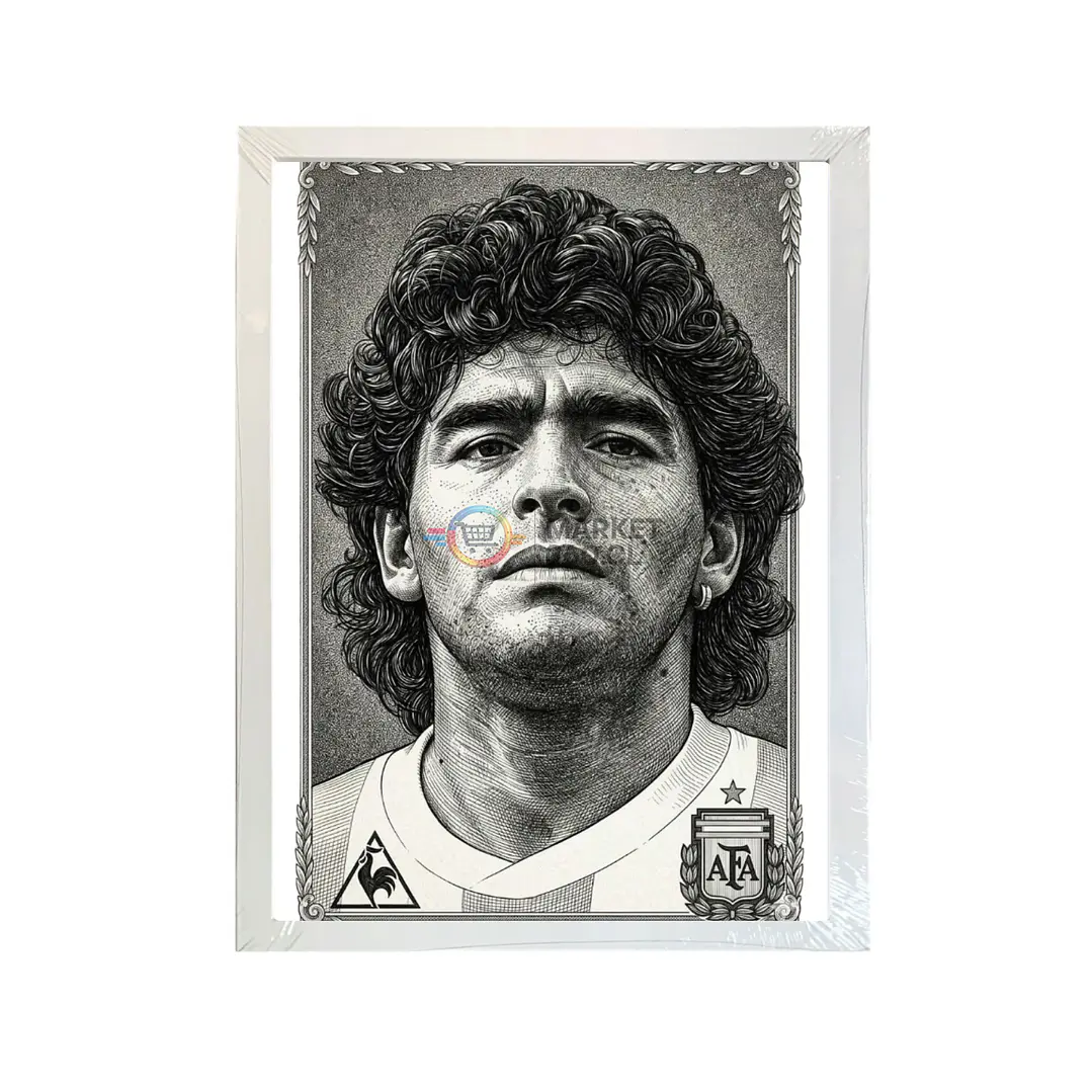 Cuadro Maradona 30x40 Cm 1