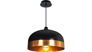 Suspensão EDISON 1xE27 Alt.Reg.xD.33cm