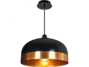 Suspensão EDISON 1xE27 Alt.Reg.xD.33cm