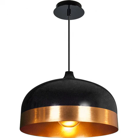 Suspensão EDISON 1xE27 Alt.Reg.xD.33cm
