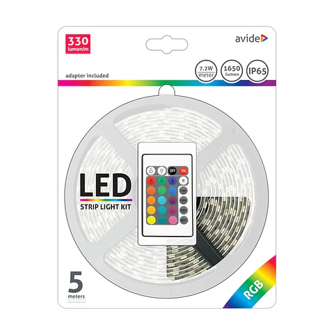 Fita LED Avide RGB COM Comando