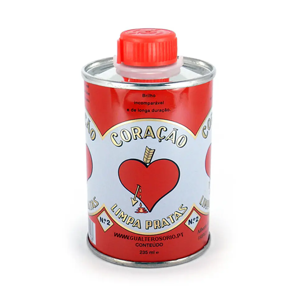 Limpa Pratas Coração Nº2 235ML 1