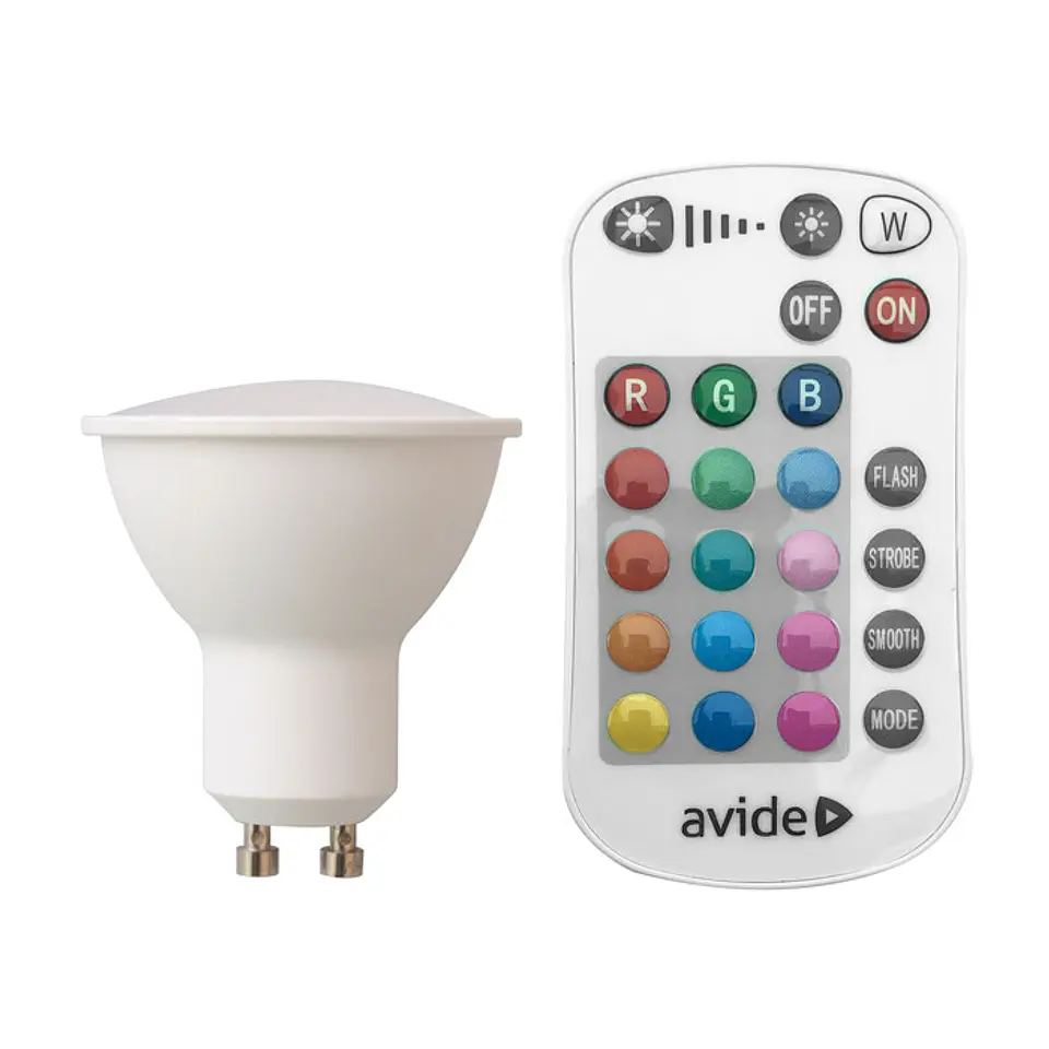 Lâmpada Avide LED RGB CLA 3