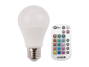 Lâmpada Avide LED RGB CLA