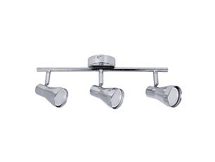 Aplique LEONEL 3xGU10 C.38xL.9xAlt.12,5cm Cromado