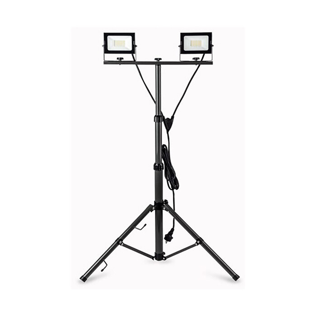 Tripé Avide Telescópico 2 Projetores 20W 4000K Incluídos 1