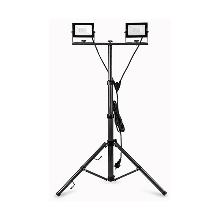 Tripé Avide Telescópico 2 Projetores 20W 4000K Incluídos 1