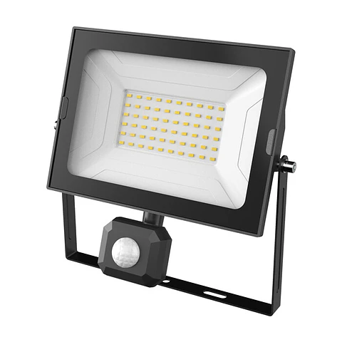 Projetor Avide LED SLIM 50W 4000K Sensor
