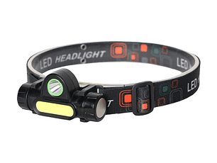 Lanterna Entac LED 3W Cabeça Recarregável