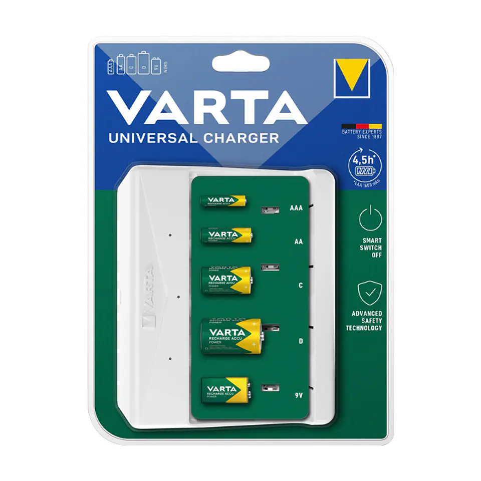 Carregador Varta Universal 57658 Bl 1