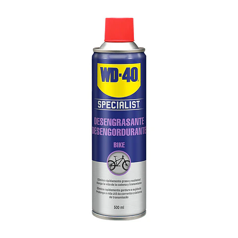 Spray WD-40 SPECIALIST Bike Desengordurante 500ML