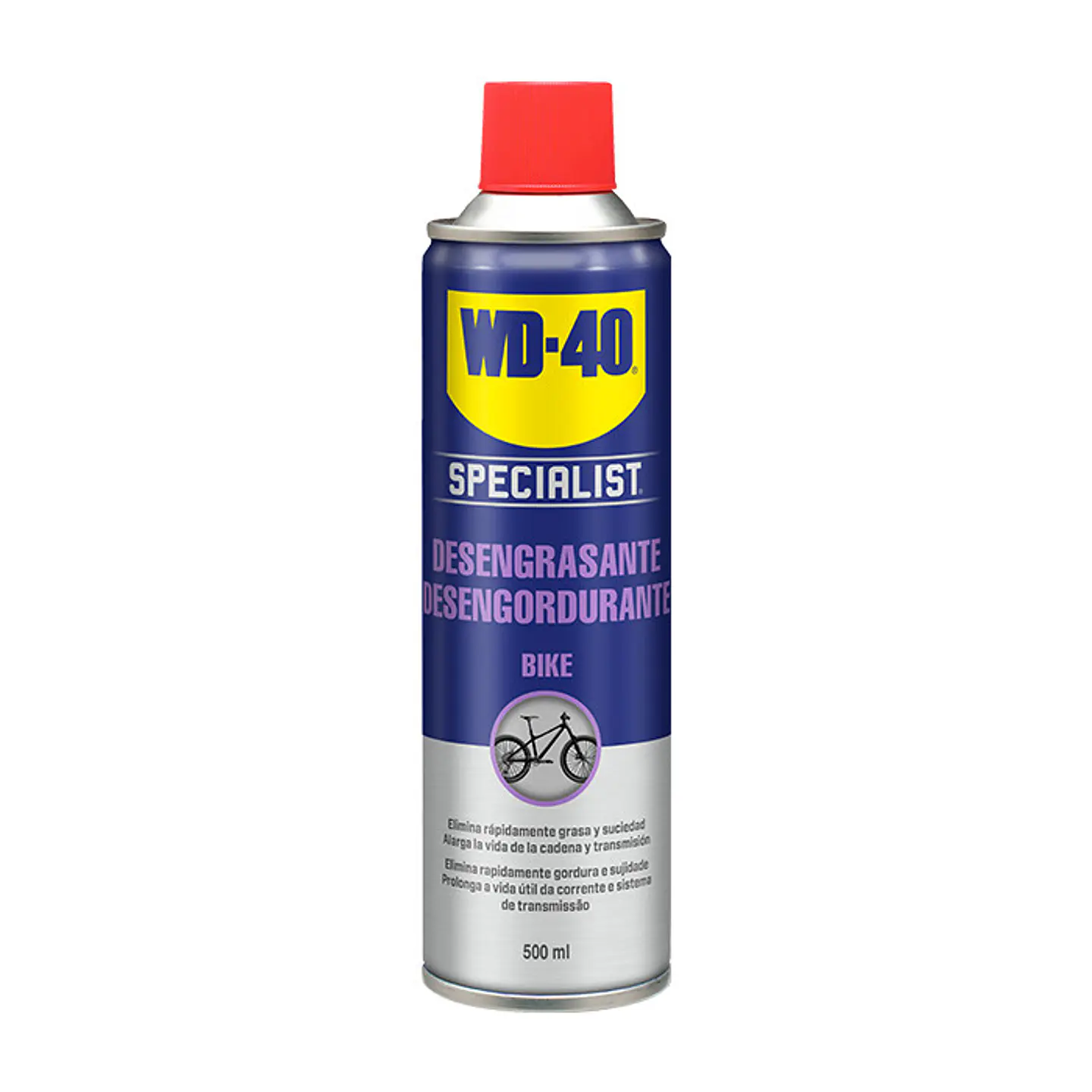 Spray WD-40 SPECIALIST Bike Desengordurante 500ML 1