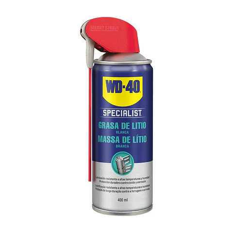Spray WD-40 SPECIALIST Massa de Lítio branca 400ML