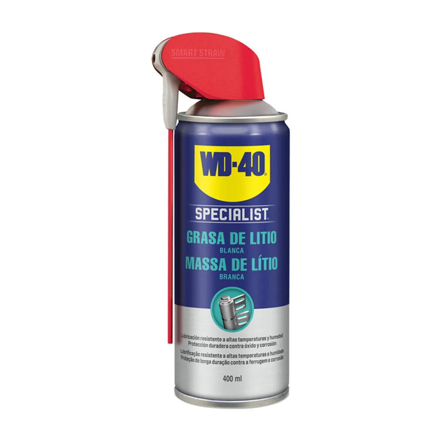 Spray WD-40 SPECIALIST Massa de Lítio branca 400ML 1