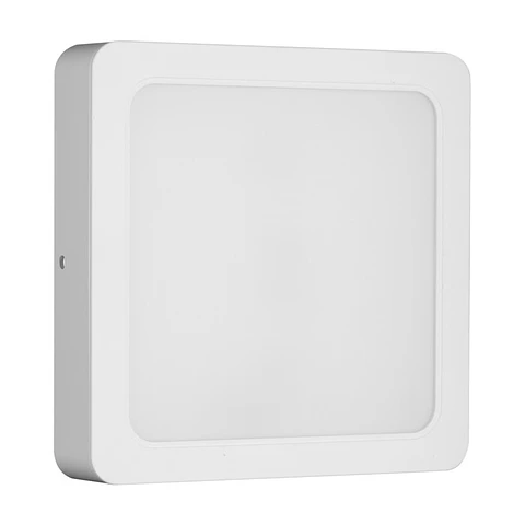 Painel Avide LED Quadrado Saliente Plástico Branco 6400K