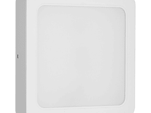 Painel Avide LED Quadrado Saliente Plástico Branco 6400K