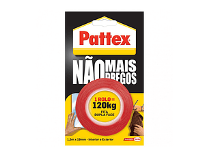 Fita Pattex Não Mais Pregos Dupla Face 1