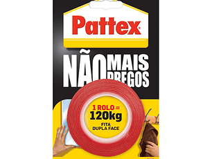 Fita Pattex Não Mais Pregos Dupla Face 1