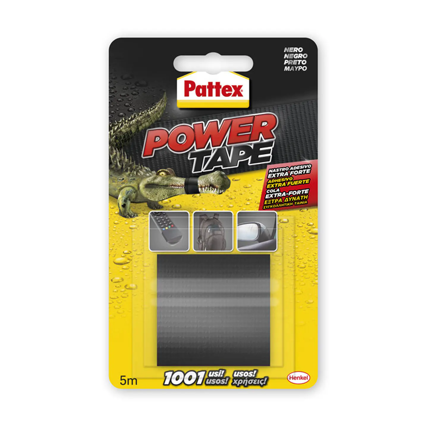 Fita Pattex Americana Cinza 5MT 1