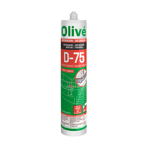 Selante acrílico Fendas e Fissuras Olive D75 GRANULADO 300ML