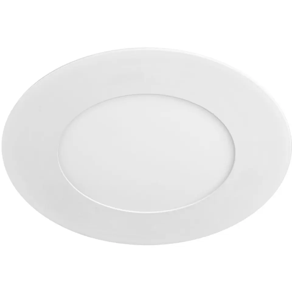 Foco de encastrar LED EVOLUTION redondo 1x3W LED 136lm 6400K Alt.0,2xD.8,5cm Branco 1