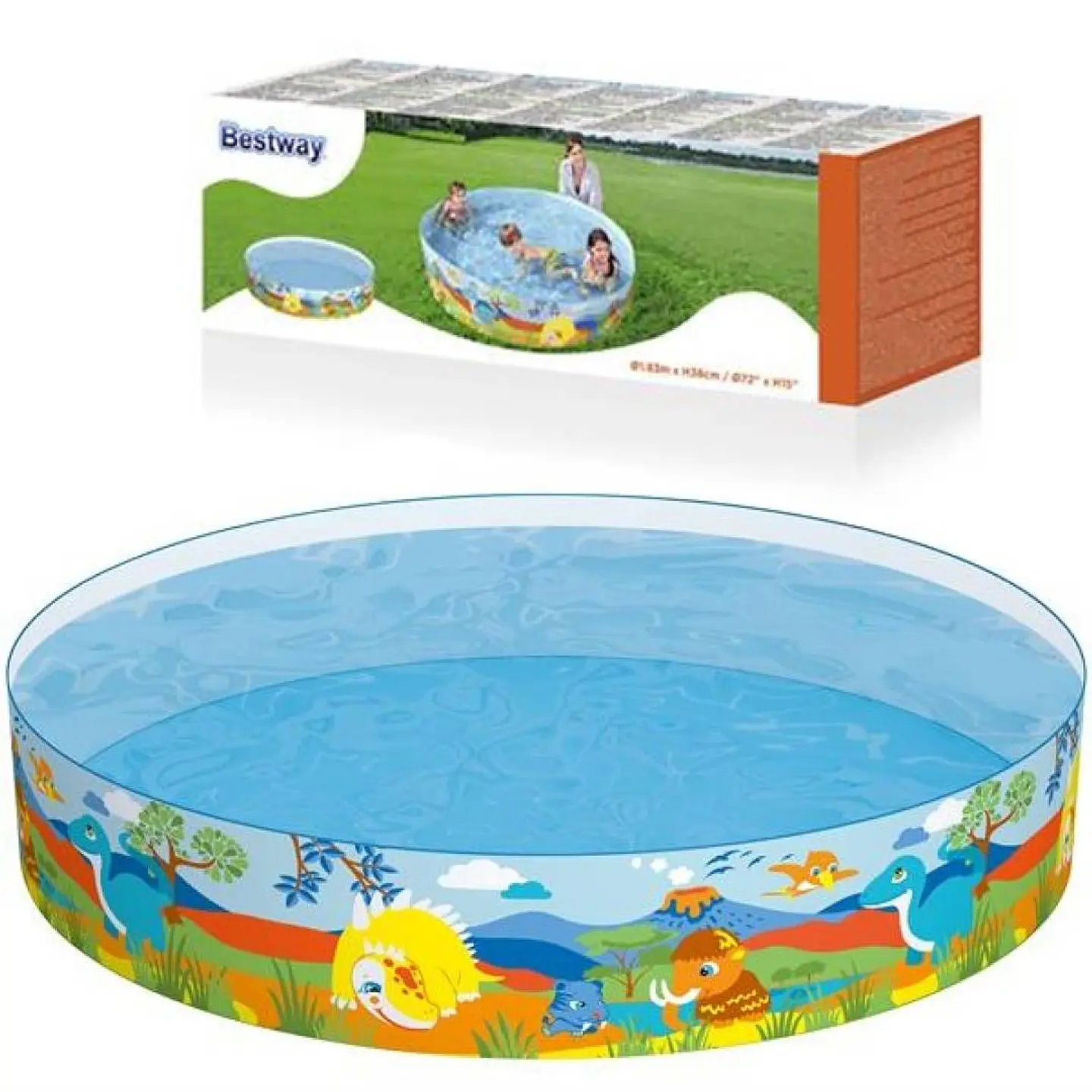 PISCINA INSUFLAVEL 1.83MX38CM 55022	 1