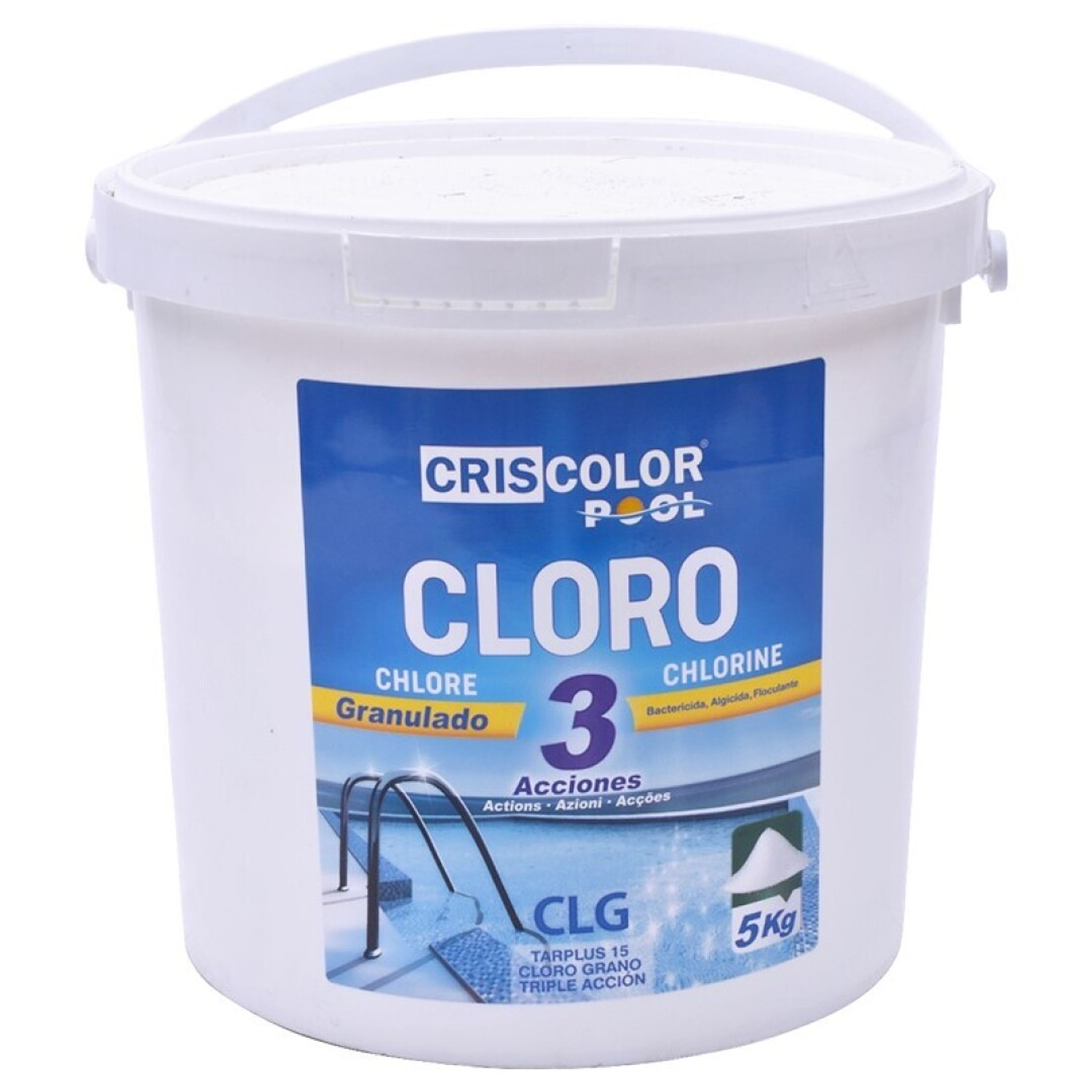 CLORO GRANULADO 5KG 5 AÇOES