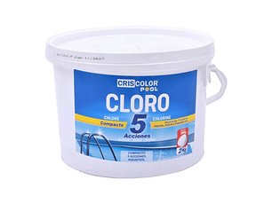 CLORO PASTILHAS 2KG 5 AÇOES