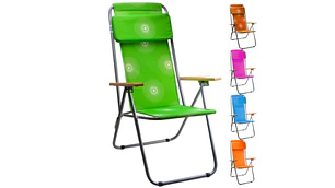 CADEIRA PRAIA REGULAVEL C/ ENCOSTO