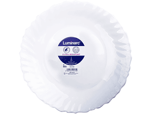 PRATO RASO FESTON 25CM LUMINARC