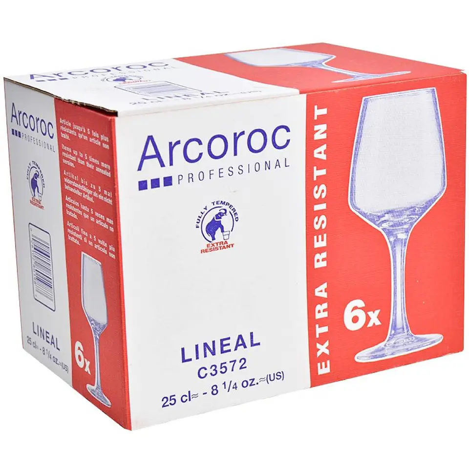 CONJ. 6 CALICES 25CL ARCOROC 1