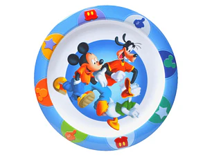 PRATO MELAMINA RASO MICKEY 23CM
