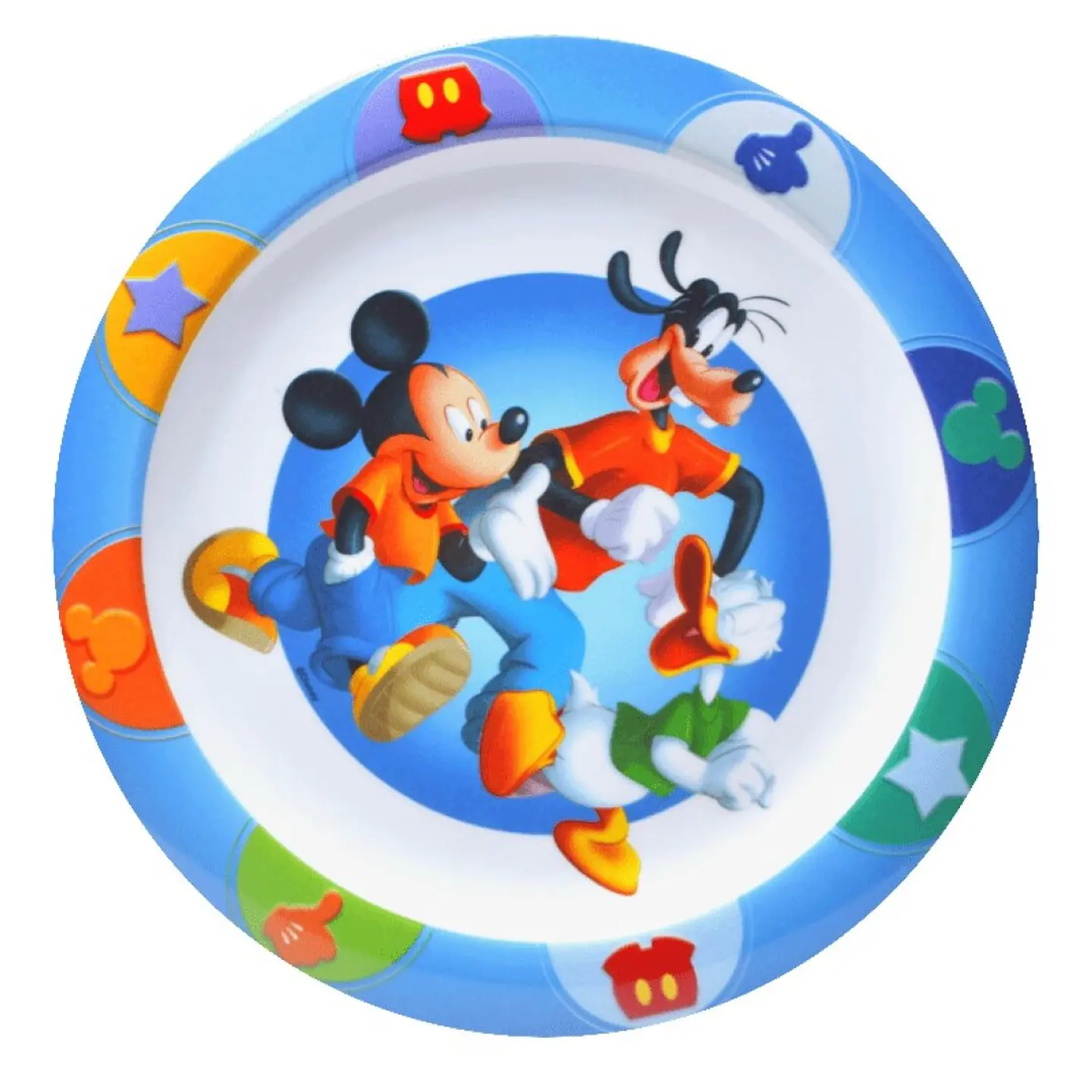 PRATO MELAMINA RASO MICKEY 23CM 1