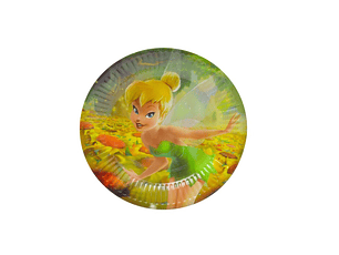 PRATO PAPEL SININHO 20CM 10UNI