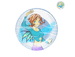 PRATO PAPEL WITCH 20CM 8UNI
