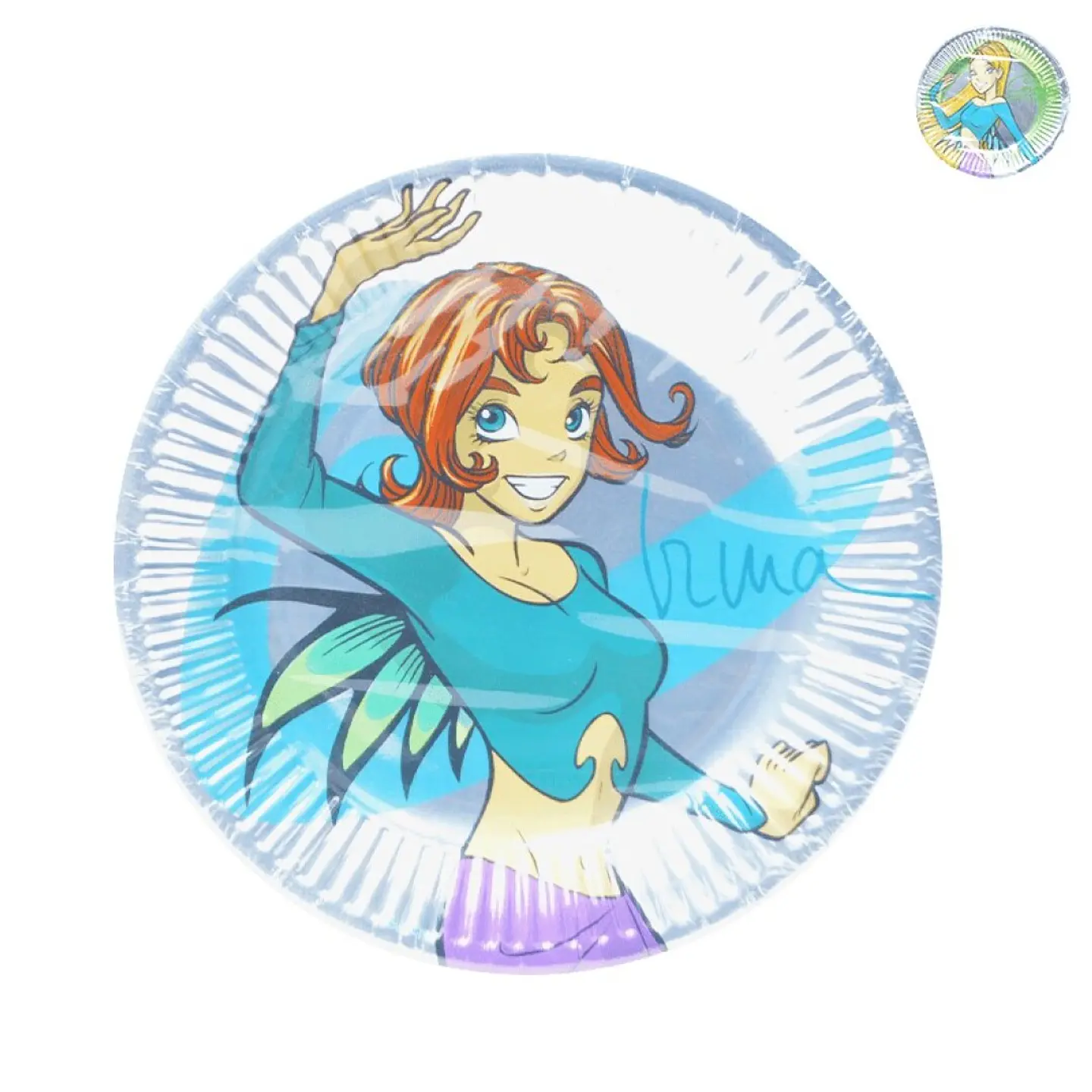 PRATO PAPEL WITCH 20CM 8UNI 1