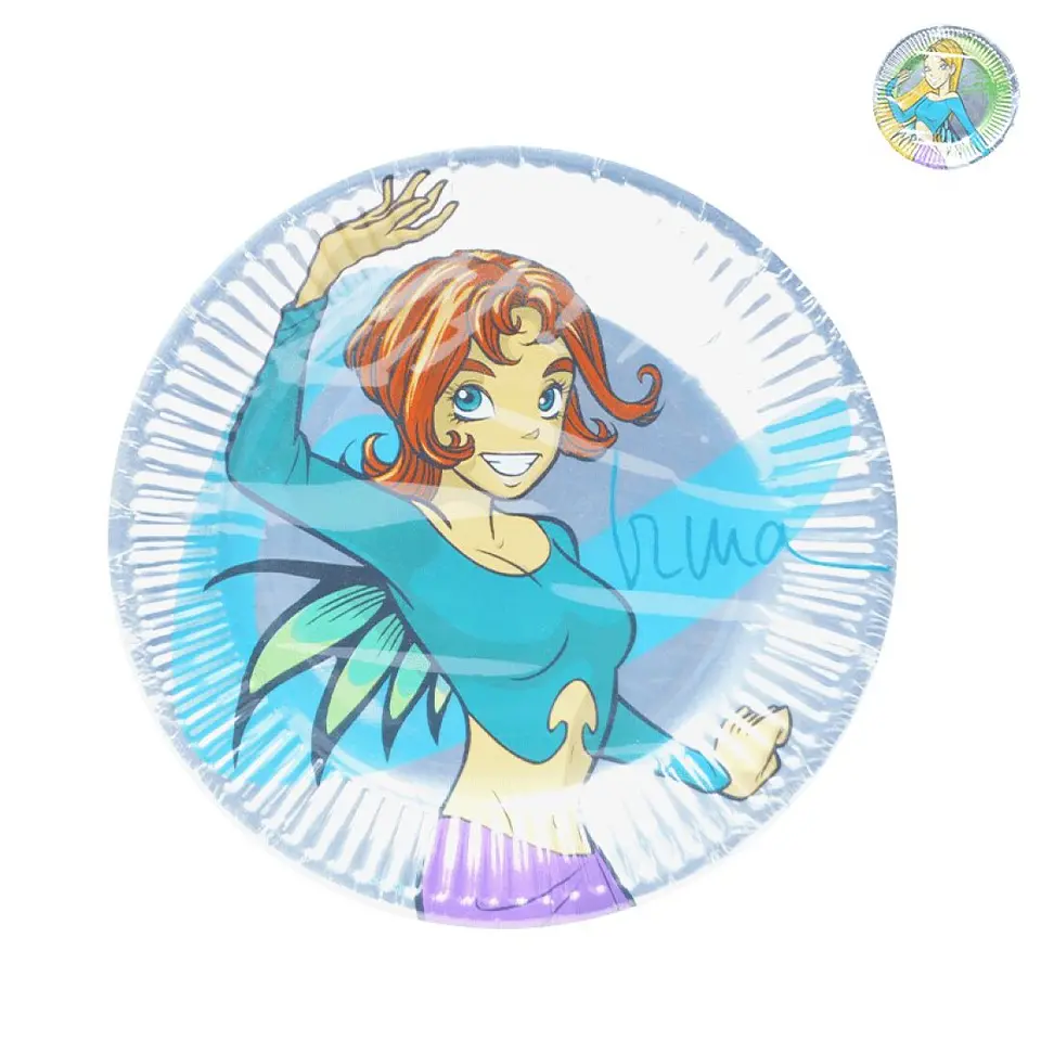PRATO PAPEL WITCH 20CM 8UNI 1