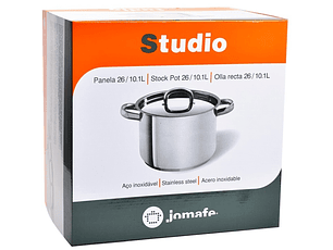 PANELA JOMAFE AÇO INOX 26