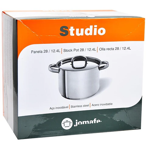 PANELA JOMAFE AÇO INOX 28