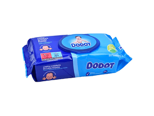 DODOT TOALHITAS DERMO C/TAMPA 64UNI