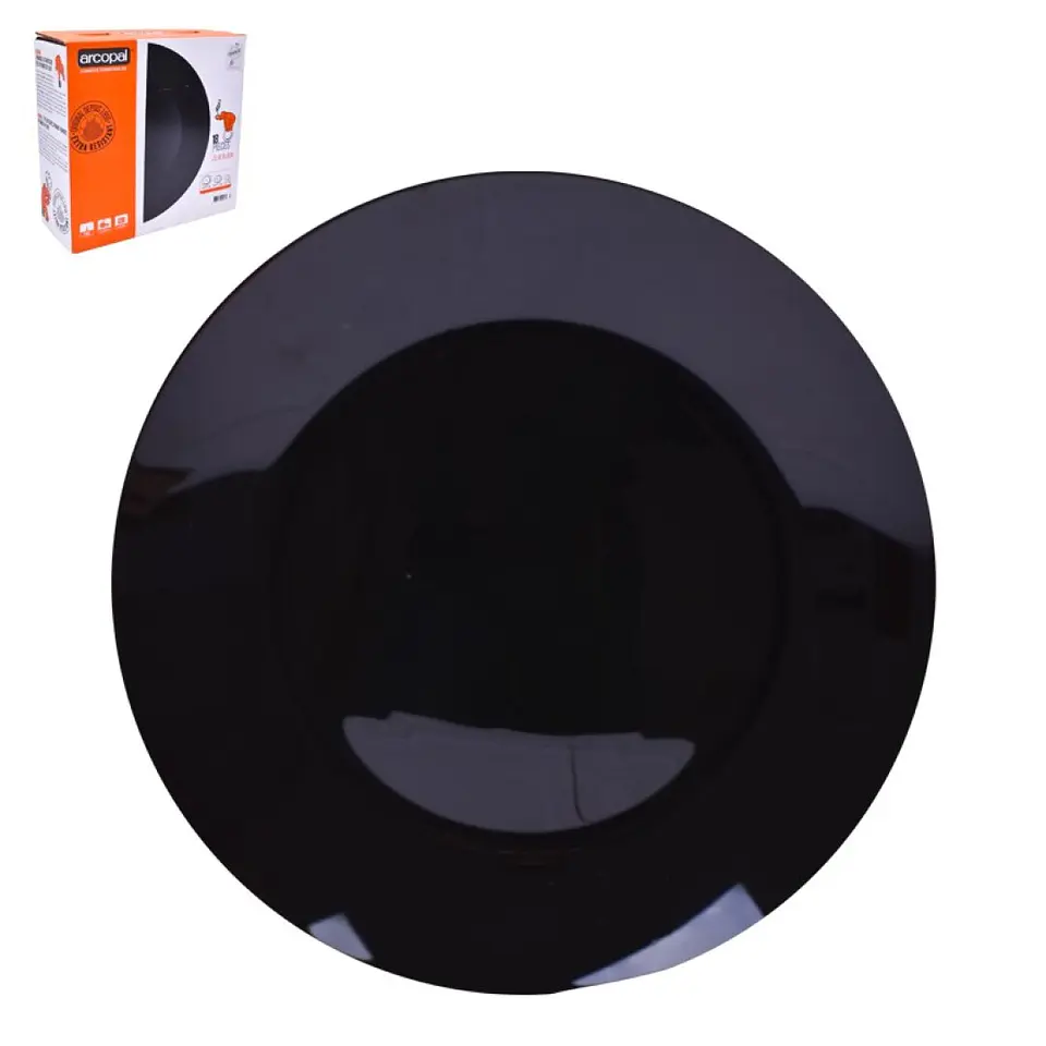SERVIÇO JANTAR 18PÇS ZELIE BLACK 1