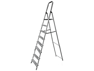 ESCADA ALUMINIO 8 DEGRAUS