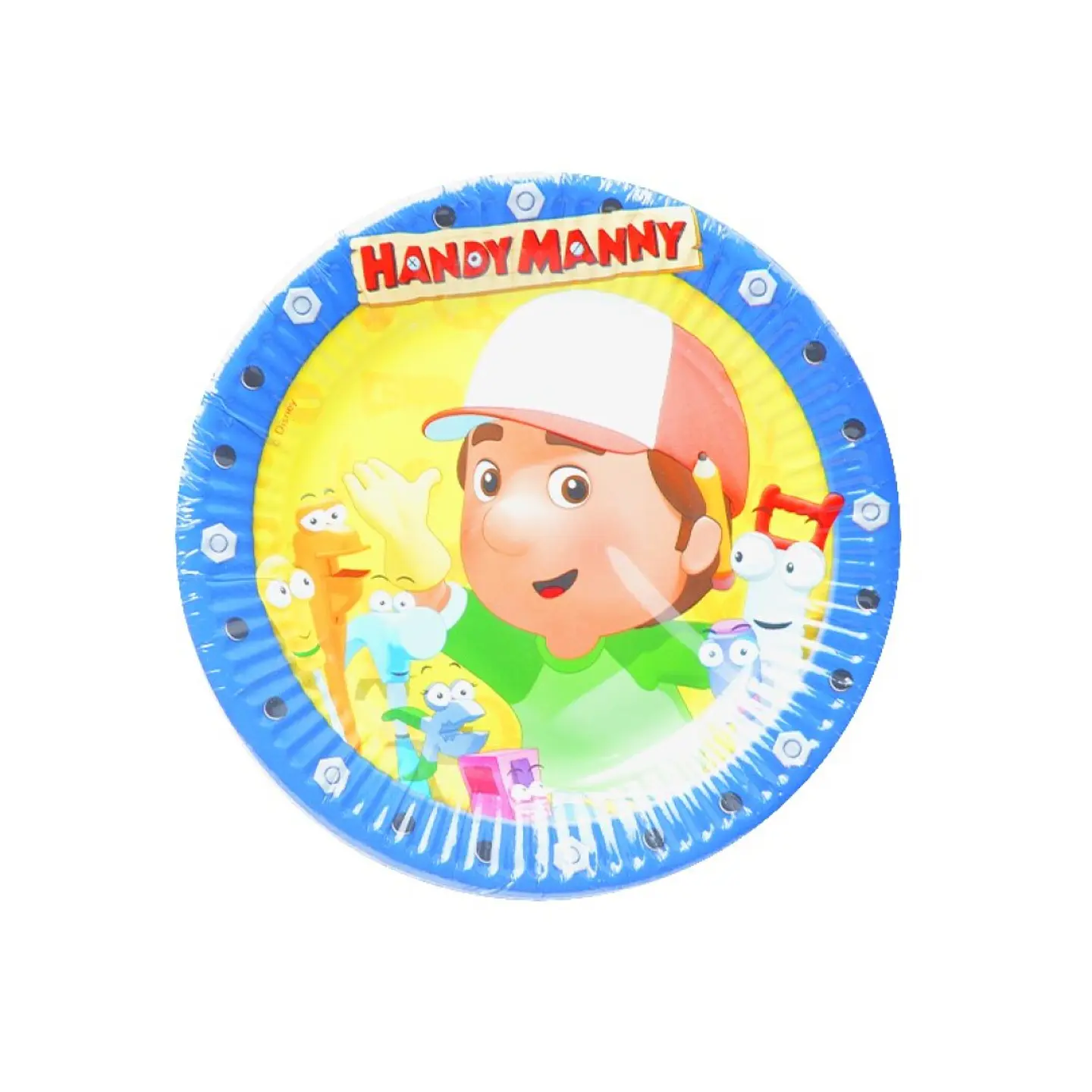 PRATO PAPEL MANNY 20CM 10UNI 1